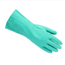 Wear-resistant acid and alkali cut-proof resistant nitrile chemical gloves supplier